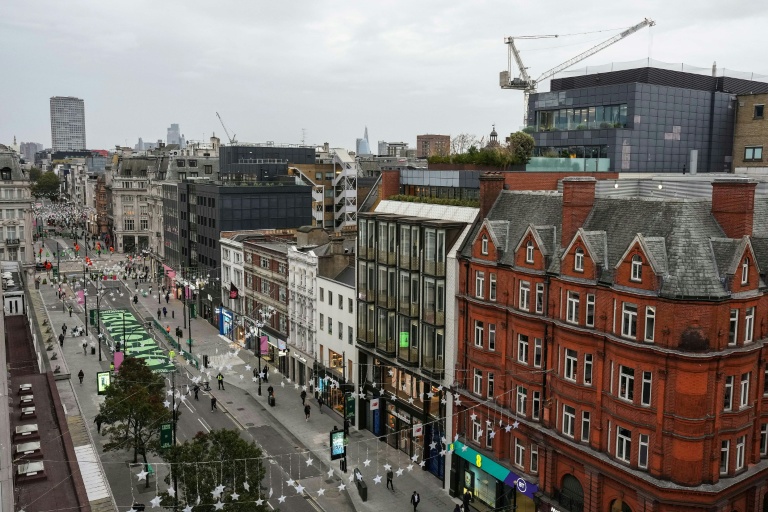 Part of London's Oxford Street pedestrianised 'forever'