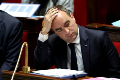 Prime Minister Sebastian Lecornu is under pressure to rein in France's budget deficit - Xavier GALIANA (AFP)