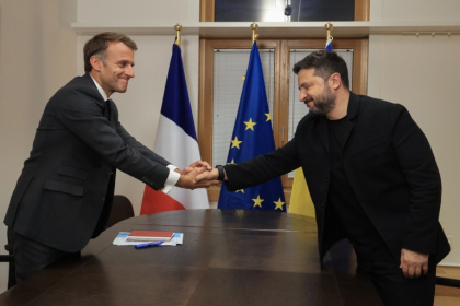 Zelensky met Macron and other EU leaders in Brussels - Ludovic MARIN (AFP)