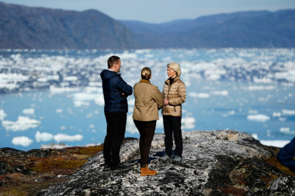 EU chief Ursula von der Leyen will unveil a strategy to deepen cooperation in the Arctic with 'like-minded' non-EU nations - Mads Claus Rasmussen (AFP)