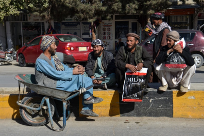 More than six million Afghans have been forced to return from Iran and Pakistan in recent years - Atif ARYAN (AFP)