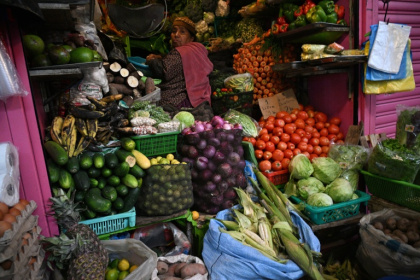 Global food prices were expected to rise by 10 percent in 2026 and another seven percent next year, according to the World Bank's forecasts - AIZAR RALDES (AFP)