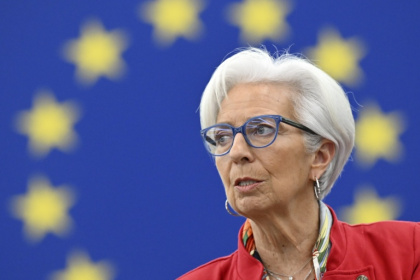 Christine Lagarde is stepping down as ECB president several months before her term was to end in October 2027 - Frederick FLORIN (AFP)