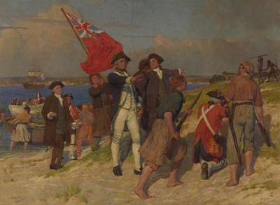 histoire de la langue anglaise en australie